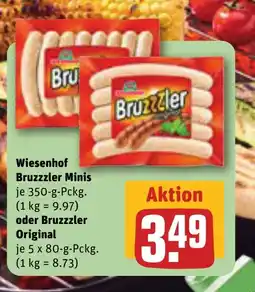 REWE DE Wiesenhof Bruzzzler Minis oder Bruzzzler Original tilbud