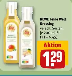 REWE DE REWE Feine Welt Dressing tilbud