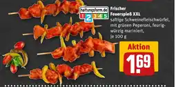 REWE DE Frischer Feuerspieß XXL tilbud