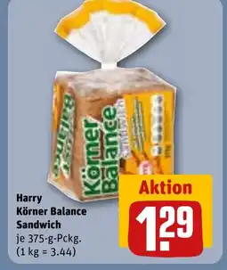 REWE DE Harry Körner Balance Sandwich tilbud