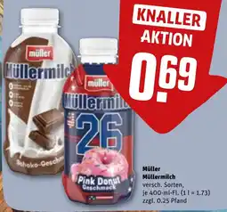 REWE DE Müller Müllermilch tilbud