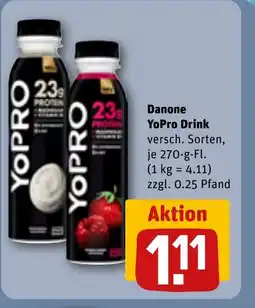 REWE DE Danone YoPro Drink tilbud