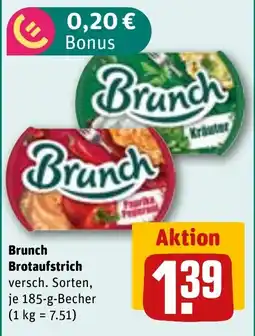 REWE DE Brunch Brotaufstrich tilbud