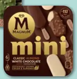REWE DE MAGNUM Mini mix classic, almond, white tilbud