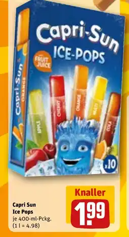 REWE DE CAPRI SUN Ice pops tilbud