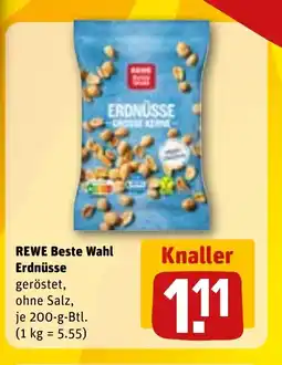 REWE DE REWE Beste wahl erdnüsse tilbud