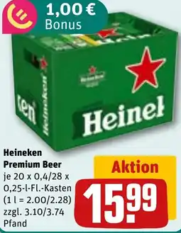 REWE DE HEINEKEN Premium Beer tilbud