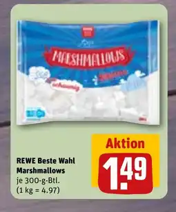REWE DE REWE Beste Wahl Marshmallows tilbud