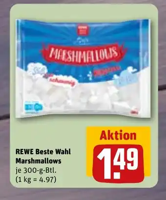 REWE DE REWE Beste Wahl Marshmallows tilbud