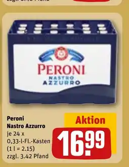 REWE DE PERONI Nastro Azzurro tilbud