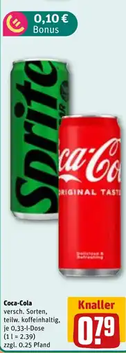 REWE DE Coca-Cola tilbud
