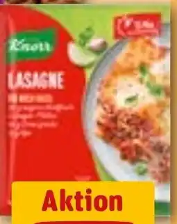 REWE DE KNORR Fix Lasagne tilbud