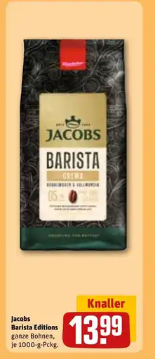 REWE DE JACOBS Barista Editions tilbud