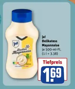 REWE DE JA! Delikatess Mayonnaise tilbud