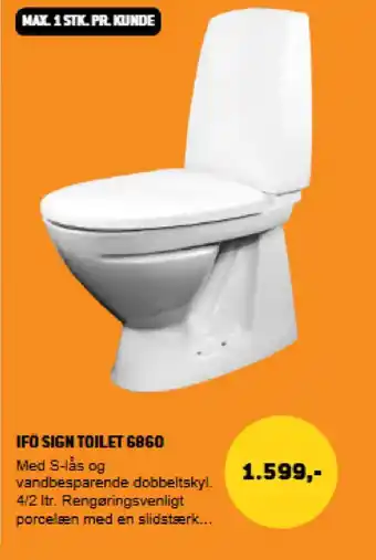 Ifo sign toilet 6860