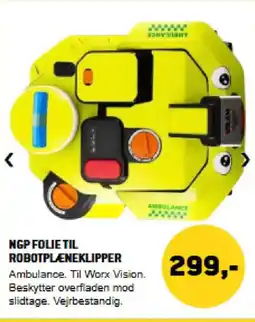 XL-BYG Ngp folie til robotplæneklipper tilbud