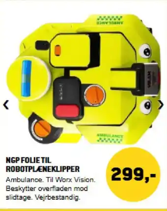 XL-BYG Ngp folie til robotplæneklipper tilbud