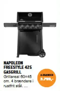 XL-BYG Gasgrill napoleon freestyle 425 tilbud