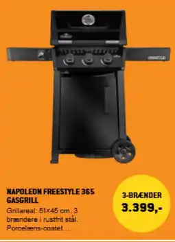 XL-BYG Napoleon freestyle 365 gasgrill tilbud