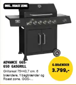 XL-BYG Advance ggs- 650 gasgrill tilbud