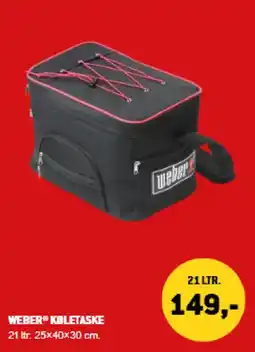 XL-BYG WEBER Køletaske tilbud