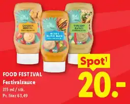 Lidl Festivalsauce tilbud