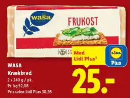 Lidl WASA Knækbrød (Frukost) tilbud