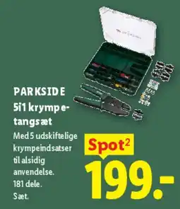 Lidl 5 i 1 krympetangsæt tilbud