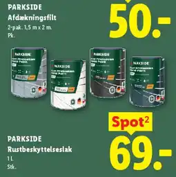Lidl Afdækningsfilt (2-pak) tilbud