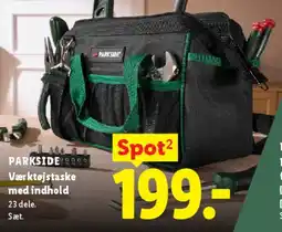 Lidl Værktøjstaske med indhold tilbud