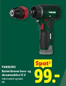 Lidl Batteridreven bore- og skruemaskine 12 V tilbud