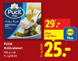 Lidl Puck Hvidsalatost tilbud
