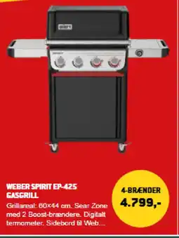 XL-BYG Weber Spirit EP-425 gasgrill tilbud