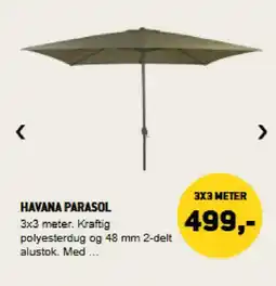 XL-BYG Havana parasol tilbud