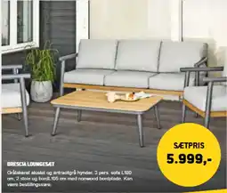XL-BYG Brescia loungesæt tilbud