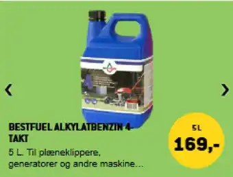 XL-BYG Bestfuel Alkylatbenzin 4 takt tilbud