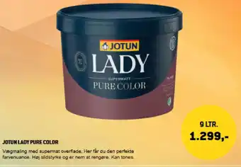XL-BYG Jotun Lady pure color tilbud