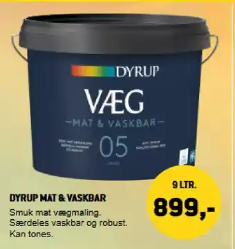XL-BYG Dyrup Mat & vaskbar tilbud