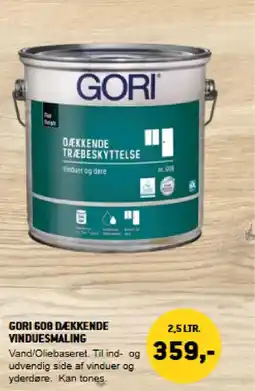 XL-BYG Gori 608 dekkende vinduesmaling tilbud