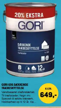 XL-BYG Gori 606 dækkende træbeskyttelse tilbud