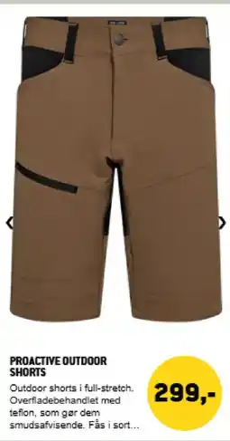XL-BYG Proactive outdoor shorts tilbud