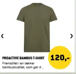 XL-BYG Proactive bambus t-shirt tilbud