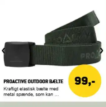 XL-BYG Proactive outdoor bælte tilbud