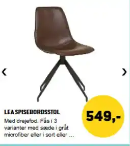 XL-BYG Lea spisebordsstol tilbud