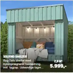 XL-BYG Solvind shelter tilbud