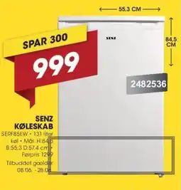 Punkt1 Senz køleskab tilbud