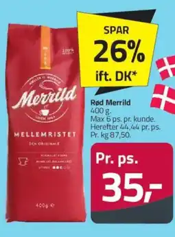 Fleggaard Rød Merrild tilbud