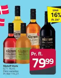 Fleggaard Råstoff Shots tilbud