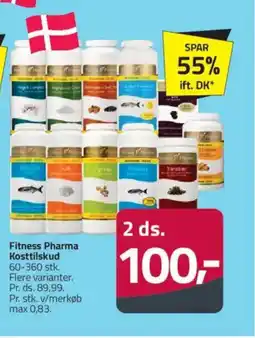 Fleggaard Fitness Pharma Kosttilskud tilbud