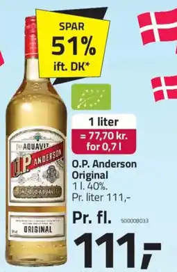 Fleggaard O.P. Anderson Original tilbud